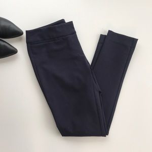 Ann Taylor petite navy blue skinny dress pant